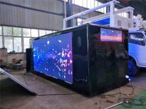 Quality SMD LED Mobile Billboard Truck 18FT Video Screen Truck Full Color wholesale