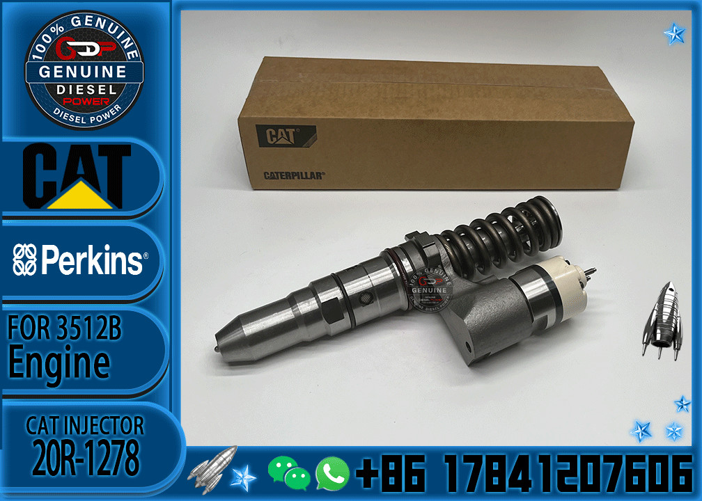 Cat 3508B 3512B 3512C 3516B 3516C Engine Injector diesel common Rail Fuel Injector 392-0217 20R-1278 for Cat 3920217