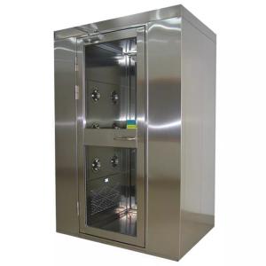 Quality People Cargo Clean Room Air Shower 6-24 Nozzles Double Side Stainless Steel wholesale