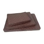 Durable Grey Water Resistant Dog Bed , Outdoor 600D Oxford Fabric Large Memory