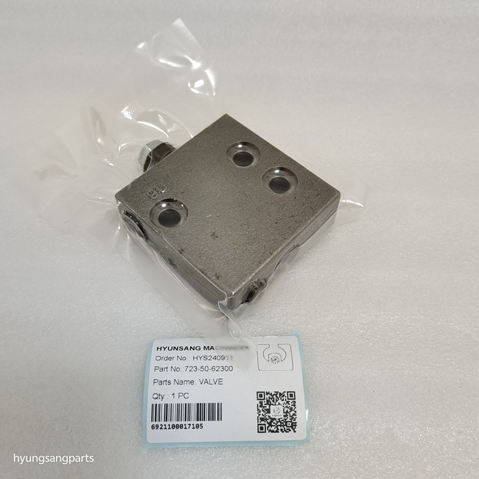 Excavator Parts Valve 723-50-62300 7235062300 702-21-09147 7022109147 For PC130 PC138