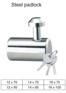 Quality Steel Security Door Locks 3 Nickel Plated Steel Keys ISO9001 Certification wholesale