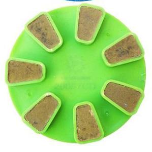 Quality 4&quot; Resin Bond Husqvarna diamond grinding Transitional Pads for concrete grinding wholesale