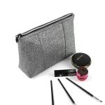 Oblong Shape Leather Oem Makeup Cosmetic Bag