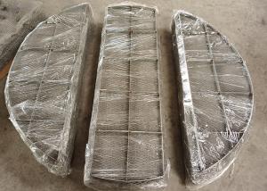 Quality SS304 Filter Demister 100mm 150mm Thickness Wire Mesh Demister wholesale