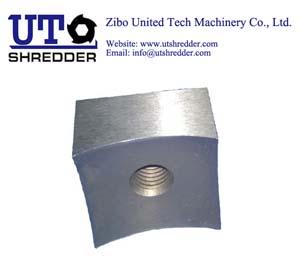 Single Shaft Crusher S40100 automatic Plastic, tire, wood, metal, cable