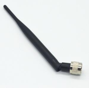 Quality Durable 5DBi Black Color Rubber 3G Signal Antenna ROHS Approved wholesale