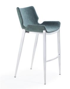 Quality Hotel High Seat 59x49x105cm Stainless Steel Counter Stool wholesale