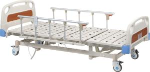 Quality Aluminum Alloy Railing Electric Hospital Bed Remote Control With Wheels wholesale