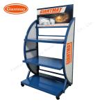 Heavy Storage Rack Shelf Metal Battery Display Stand