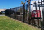 Australian Standard Tubular Fence Pressed Spear Top Security Steel Picket