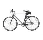 250W Rear Hub Motor Road Electric Bike 700C 36V 7Ah Lithium Battery For Adults
