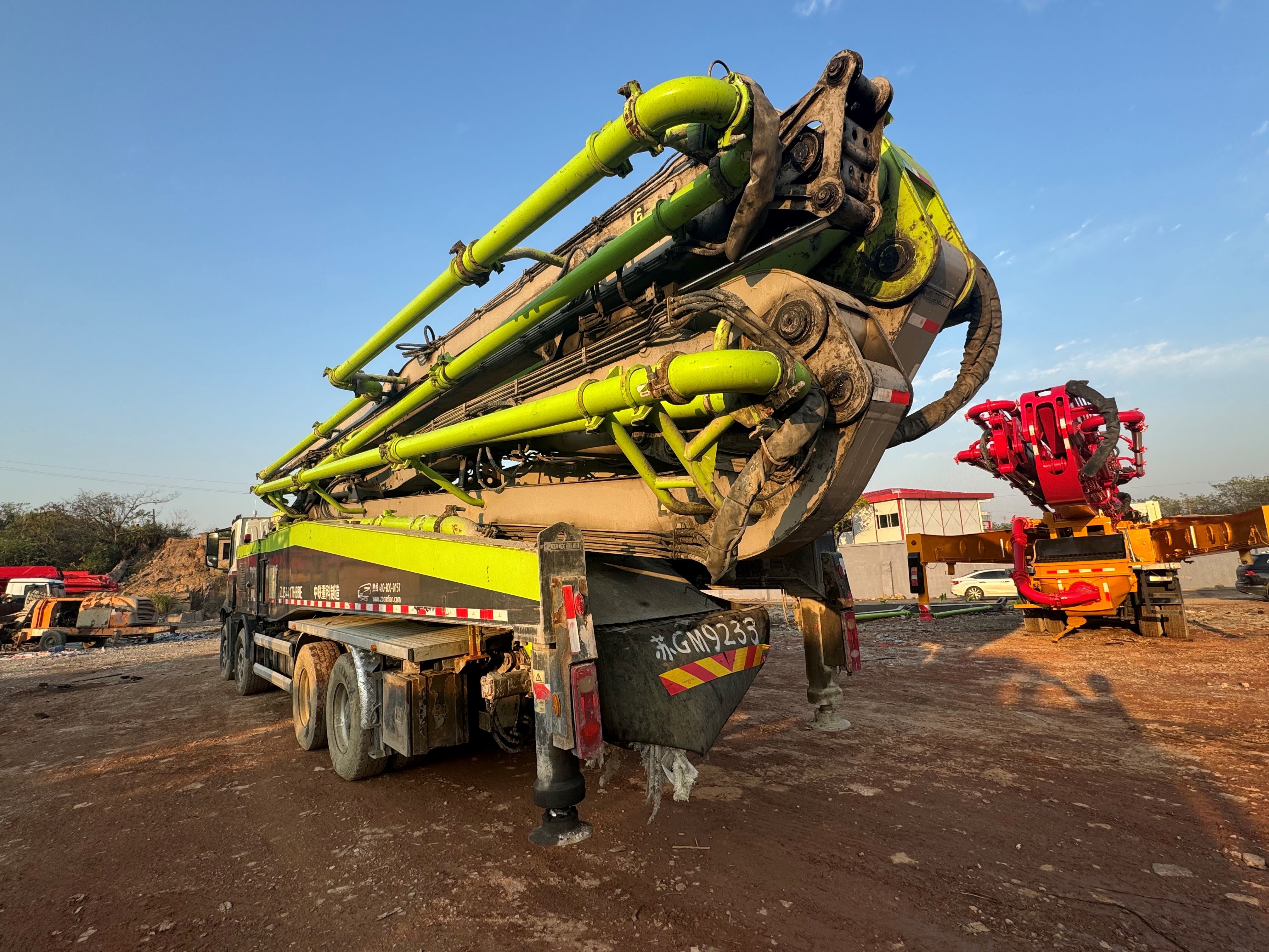 2020 Concrete Pump Truck 63M Long Boom Construction Machinery And Equipment