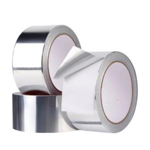 Quality 50um Aluminum Foil Tape 1mm Heat Resistant Aluminum Tape More Sticky wholesale