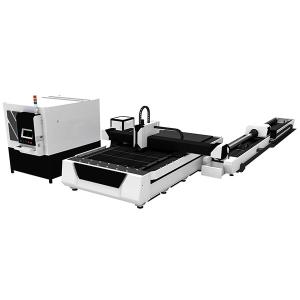 Quality Tube And Sheet Laser Cuter Machine / Metal Sheet And Pipe Fiber Laser Cutting Machine wholesale