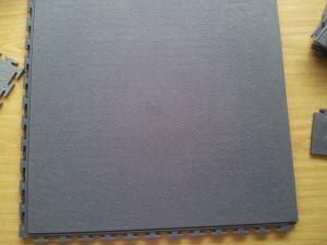 Quality PVC textured invisible joint interlocking floor tiles wholesale