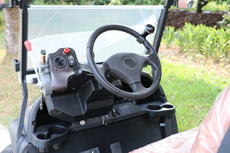 Folding Back Seats Electric Golf Cart 4 Seats CE Approved