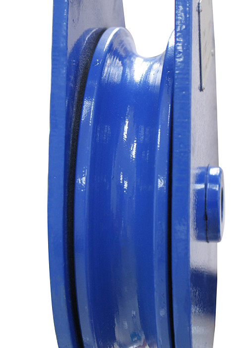 Marine Steel Sheave / Snatch Block Pulley With Load Capacity 0.5t - 1t CE