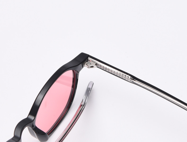 Cool LANG Style Tint Ocean Lens TR90 Sunglasses Rivets Women Men Sunglasses