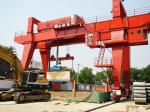 Q345 Steel Double Girder Electric Gantry Crane Rail 30 ton