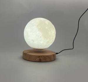Quality PA-1009 new hotsale 360 magnetic levitation 3D moon lamp light 6inch wholesale