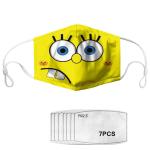 Activated Carbon Filter Reusable Mouth Mask