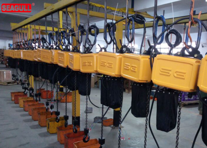Mini SG Type Electric Chain Block Single Phase 24v Push Button One Year Warranty