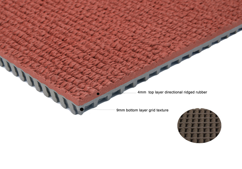 Prefabricated Roll Mat Track For Standard 400M Runway International Game WAF