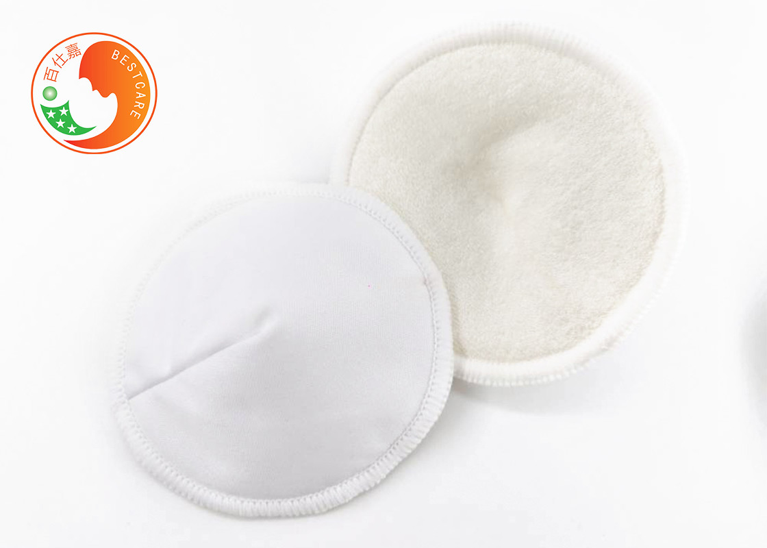 Breast Feeding Washable Nursing Pads Breathable 3D Anti Leaking OEM