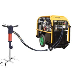 Quality Twin Circuit 18L Hydraulic Power Pack Gasoline Engine Stainless Steel wholesale