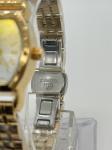 Round Dial 18mm Stainless Steel Strap Watch Waterproof Analog Quartz Watch