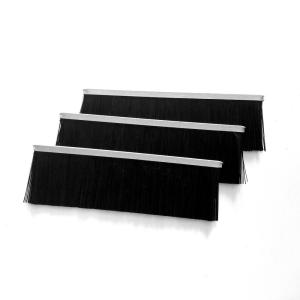 Quality Custom Stainless Steel Industrial Brush Strip For Door Bottom Seal 50mm wholesale