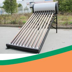Quality Color Steel Solar Thermal System With Assistant Tank Low Pressure Solar Water Heater wholesale