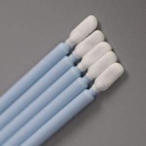 Quality 100PCS Package PP Stick Small Microfiber Swab Lint Free Cleaning Swabs wholesale