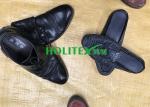 Holitex Used Mens Leather Shoes , Leather Material Second Hand Sandals