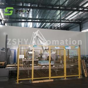 China Speed 20pcs/Min Auto Stacker Machine Carton Robot Palletizer Equipment on sale