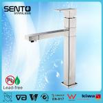 Modern design stainless steel fitting kitchen sink mixer tap with rotating spout