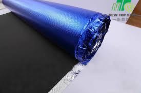 Quality 3 In 1 Acoustic Floor Underlayment Blue Aluminium Film Noise Reducing Underlay wholesale