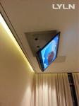 60kg Max Load Motorized TV Flip , Ceiling Flip Down Motorized Tv Mount Thin