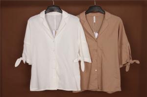 Quality Ladies Casual Shirts / Woman'S Casual Blouse / New Fashion Cheap Shirts wholesale