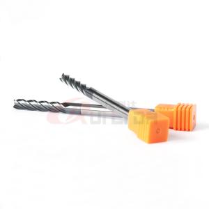 Quality 35 Degree Imperial Milling Cutters High Speed Steel CNC 4Fl 4&quot; wholesale