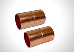 Copper Tube Coupling Refrigeration Pipe Fittings Long Service Life