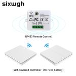 86*86*35mm Zigbee Touch Switch 400W Homekit Scene Button