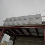 Rectangular Silver Water Tank , Purification Super Insulated Hot Water Tank