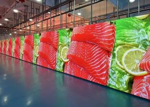 Quality Die-Cast Aluminum Waterproof Customizable Outdoor P3.91 10mm Transparent Glass Display Wall wholesale