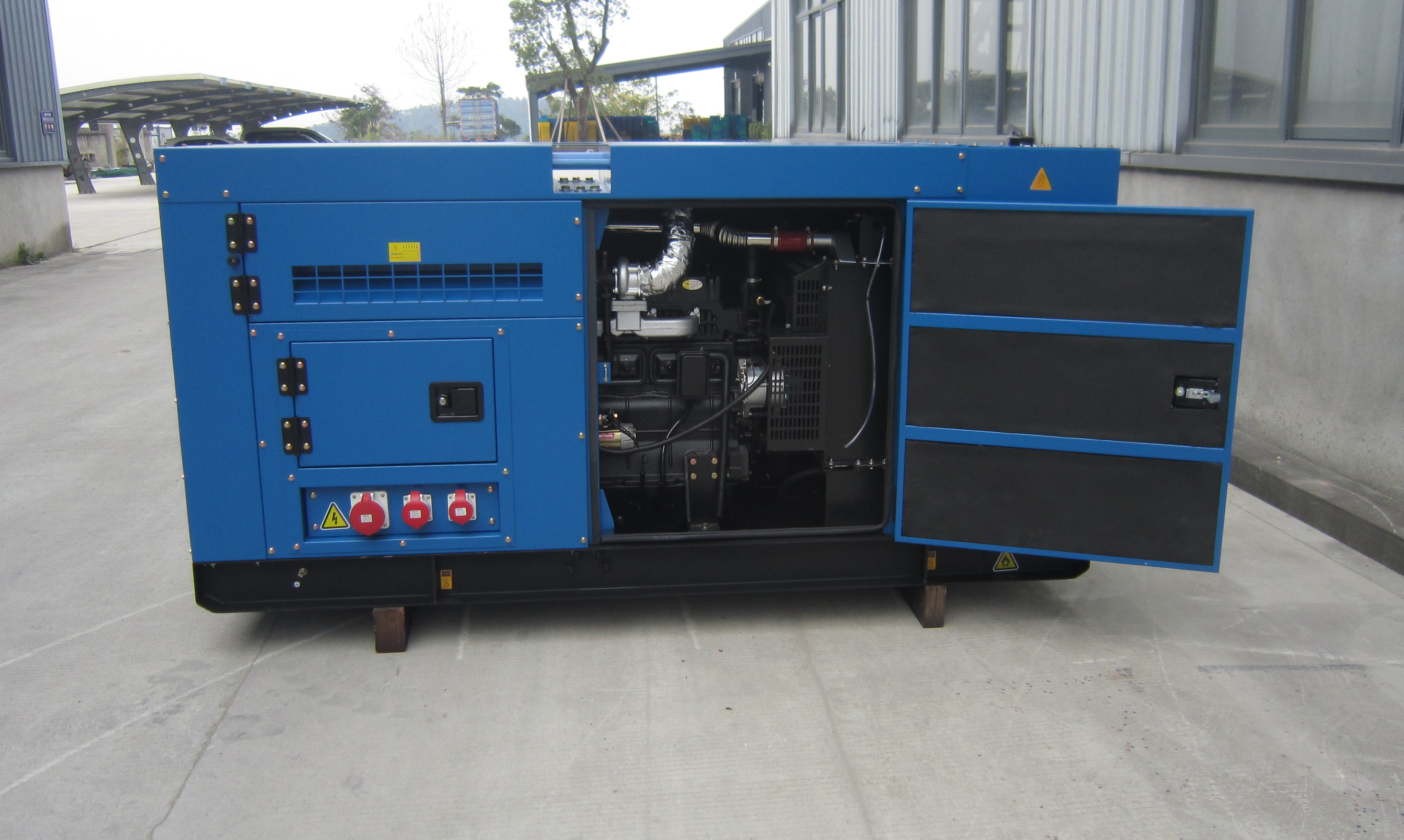 Ricardo Diesel Generator Set , Silent Diesel Generator , Cheap Chinese Generator , 50kVA Diesel Generator , N4105ZDS