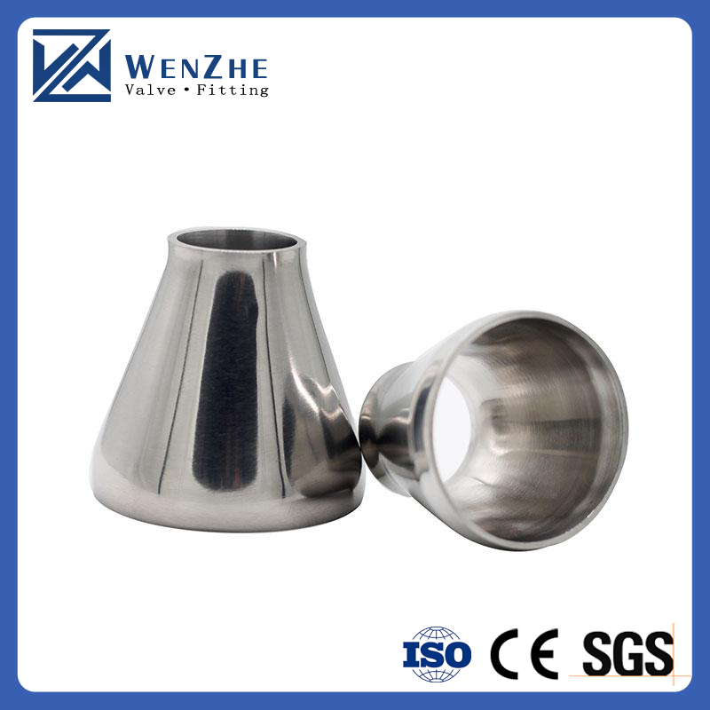 Free Sample Sanitary 304 316L Stainless Steel Reducing Concentric/ Eccentric Pipe Reducer