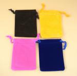 Customized Logo Wholesale Eco-Friendly Velvet bags/Velvet pouch