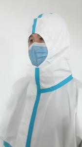 Quality Collapsible Disposable Protective Clothing Breathable Good Air Permeability wholesale