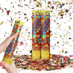 Quality Wholesale Compressed Air Twist Party Confetti Cannon Popper Confetti Shooter wholesale